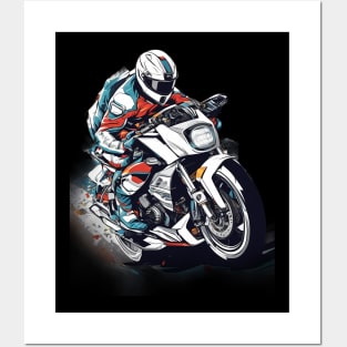 Motorbike Art Posters and Art